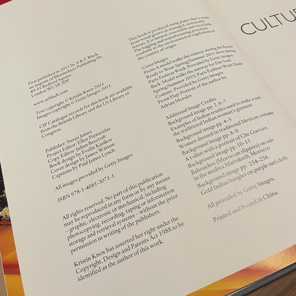 Culture to Catwalk Hardcover Book - Picture 9 of 9